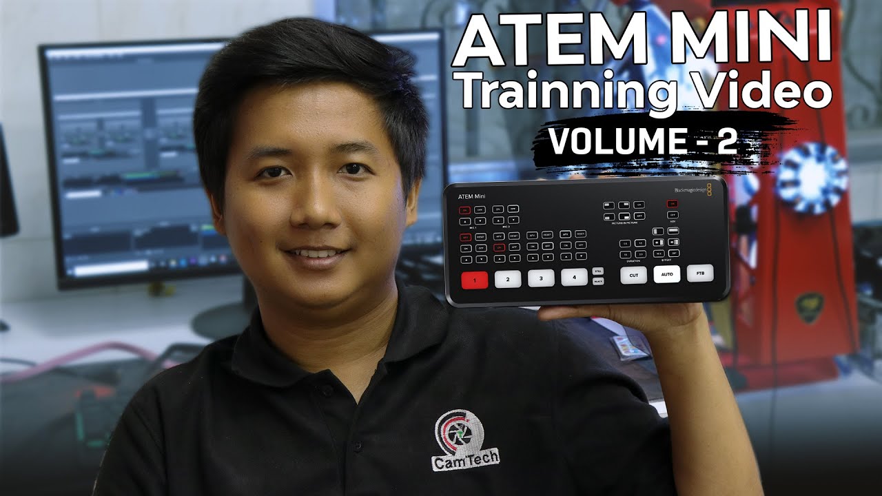 ATEM Mini Training Part 2 ( Myanmar )
