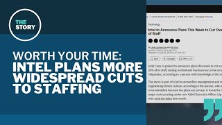 Intel planning workforce cuts of 20% | Worth Your Time