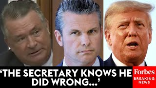 Don Bacon Breaks With Trump And Skewers Hegseth Over Signalgate—Then Dems Rush To His Defense