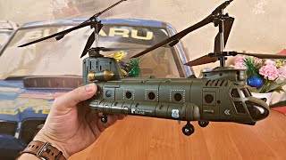 Распаковка и обзор вертолета на радиоуправлении - Чинук