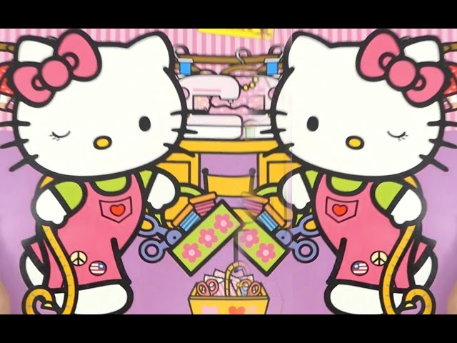 Pegatinas de Hello Kitty, pegB09R4123MS