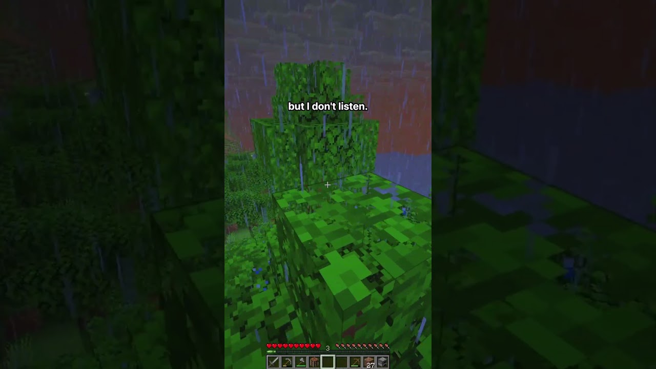 Minecraft at 1000x speed!! #shorts
