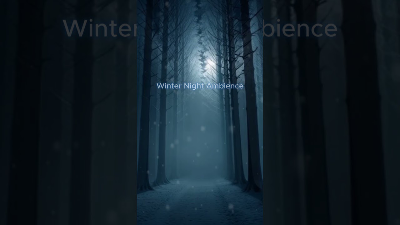 ENIGMA – Winter Night Ambience | Dark Soundscape for Sleep & Relaxation