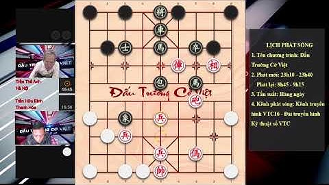 Trận đấu khiến Trần Hữu Bình thót tim trước cao thủ Trần Thế Anh Đấu trường cờ việt