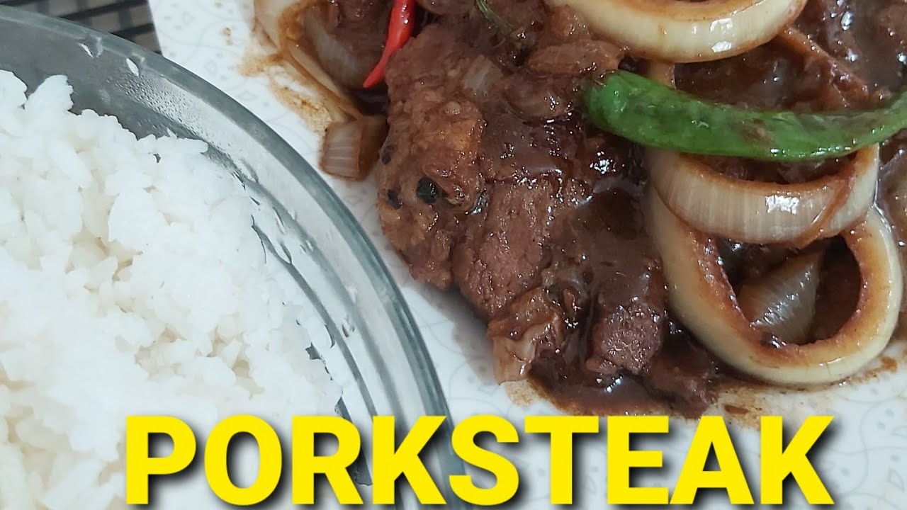 PORK STEAK RECIPE PINOY STYLE PORK STEAK RECIPE SUPER QUICK AND pork-steak-recipe-pinoy-style-pork-steak-recipe-super-quick-and