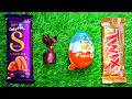 Ultimate Chocolate ASMR 🍫 | Twix, Dairy Milk Silk &amp; Kinder Joy Unwrapping &amp; Cracking Sounds 😍