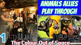Cthulhu Death May Die with Animal Allies Playthrough & Giveaway Part 1