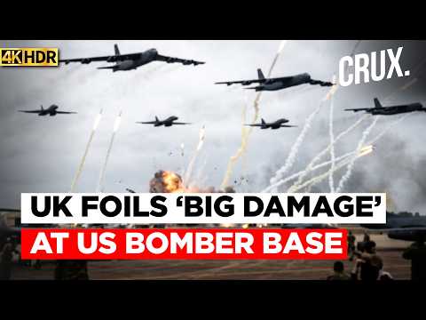 UK Woman’s Call Leads to Arrests near US Bomber Base as Trump Says Suspects Planned Big Damage | 4k