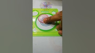 simple Spirograph drawing 68 #spirograph #spirographdrawing #spirography #shorts #trending