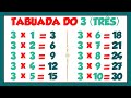 Aprenda a Tabuada do 3️⃣ em 2023