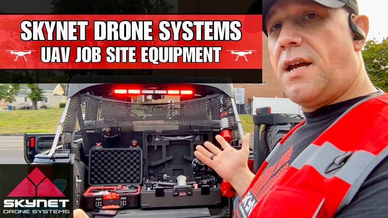 DRONE UAV JOB SITE EQUIPMENT YouTube