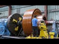 Dangerous Big Heavy Duty Lathe Machining Action, Fastest CNC Lathe Machines Modern