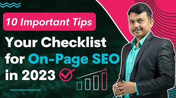 Your Checklist for On-Page SEO, 10 Important Tips in 2023, SEO Best Practice - A to Z Academy