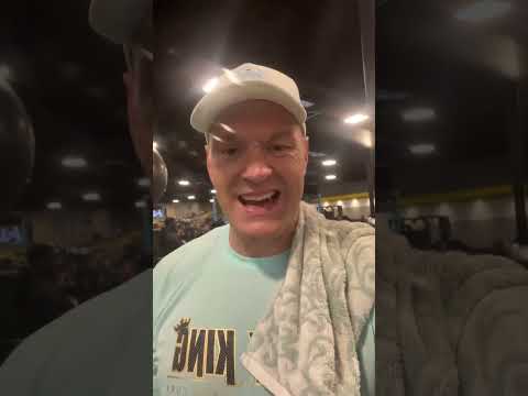 Tyson Fury with some advice for the next generation of boxers.