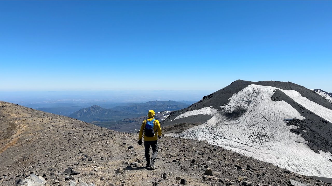 Volcán Chillán Viejo - Ascent from Termas de Chillán, Chile