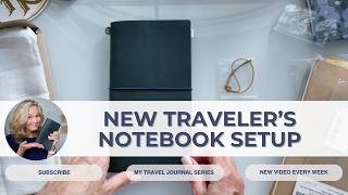 Traveler’s Notebook Unboxing + Beginner How to Setup | Plus: My First Travel Journal Trip!
