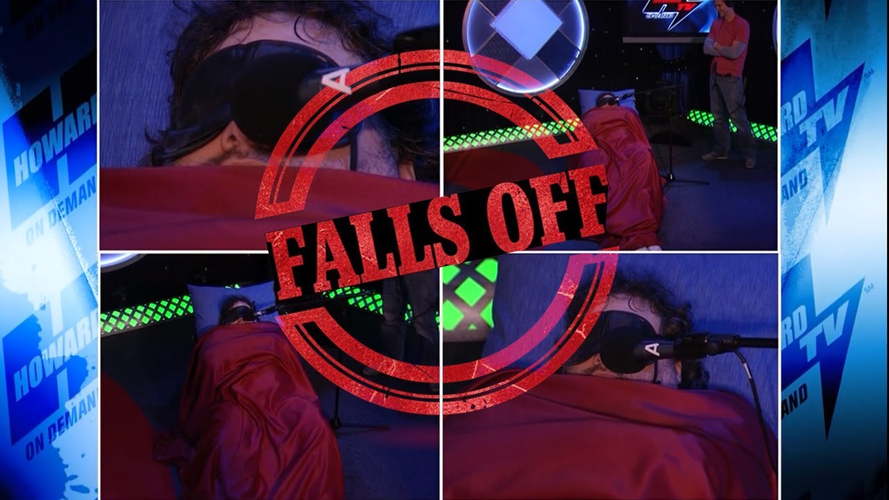 Artie sleeps and falls off the couch 720p