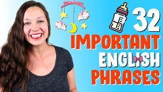 32 Important English Phrases: advanced vocabulary lesson