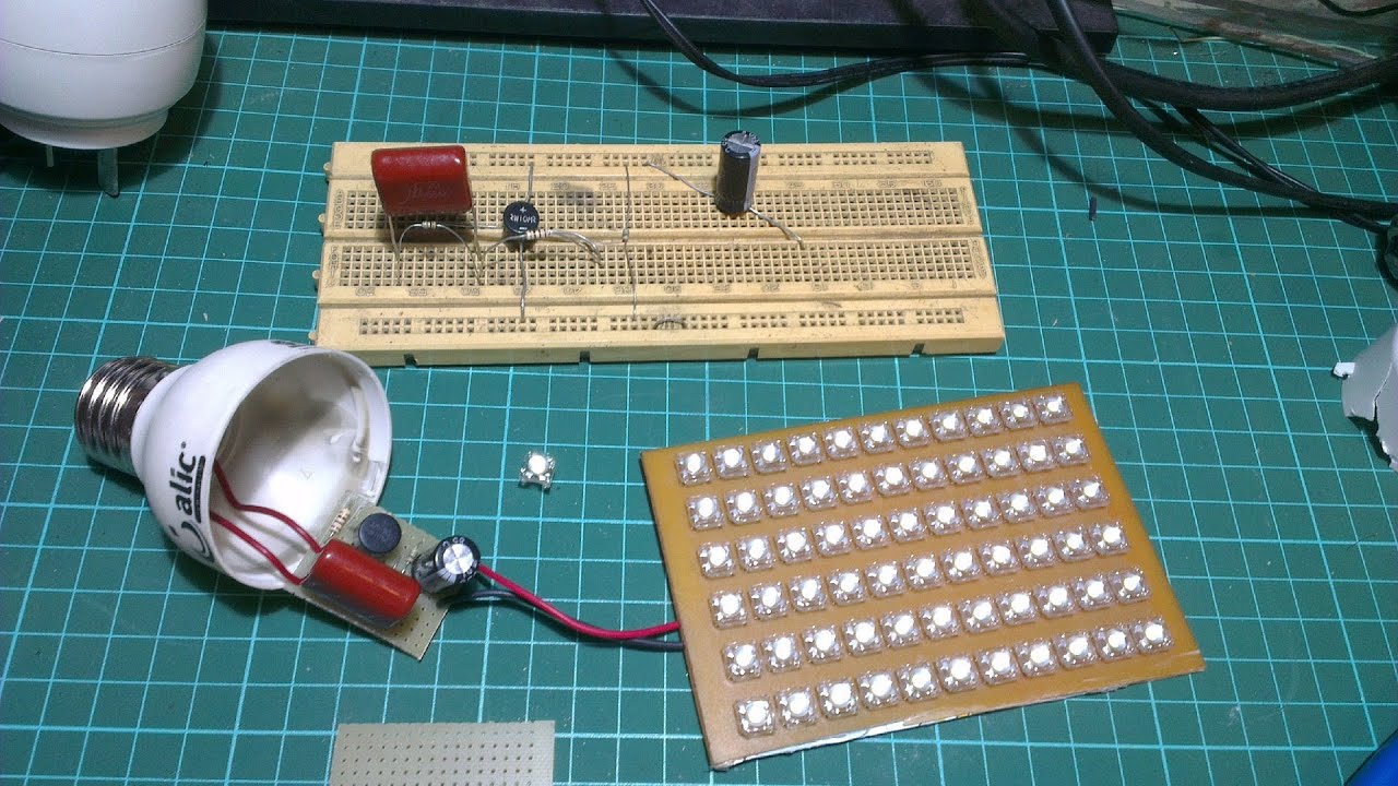 Proyectosled 46 Luz Led Casera Para Ahorrar Energia Parte 1 You