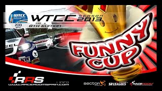 RaceRoom Spain 🏆 FUNNY CUP WTCC 2013 🏁 Race 4 Shanghai Circuit (2020) screenshot 5