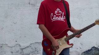 Streets of Mission B.C. - Guitar Trickster Plays Joe Satriani!!