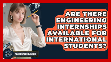 Are There Engineering Internships Available for International Students? - Your Engineering Future
