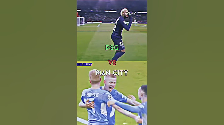 PSG vs Man City