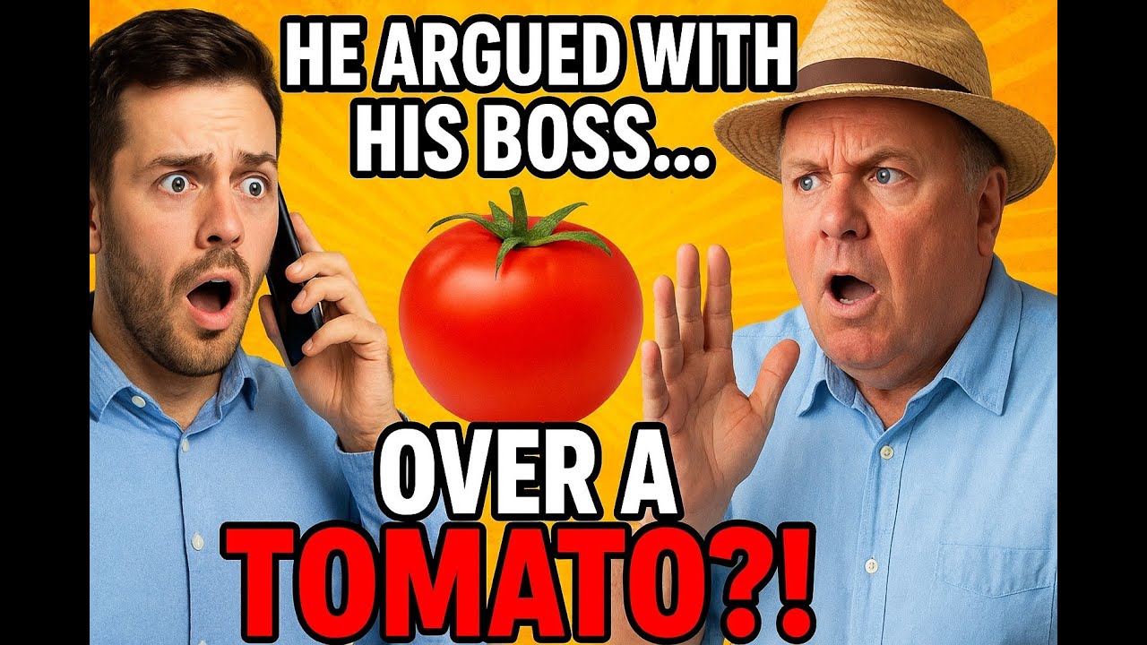 He Argued with His Boss… Over a TOMATO?! 🤣 Funniest Warehouse Prank Call Ever!