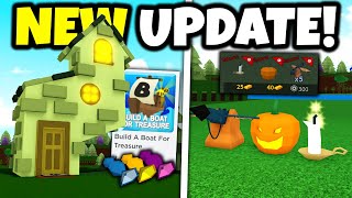 *NEW* HALLOWEEN UPDATE is OUT | Build a boat for Treasure ROBLOX