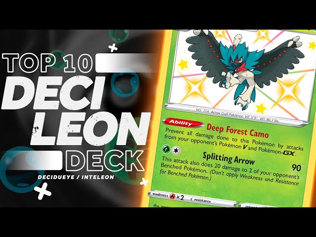 TOP 10 TEU - CRE Standard deck countdown: Spiritomb! [Pokemon TCG