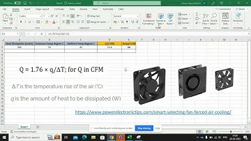 Part1-1 Fan Selection using CFM