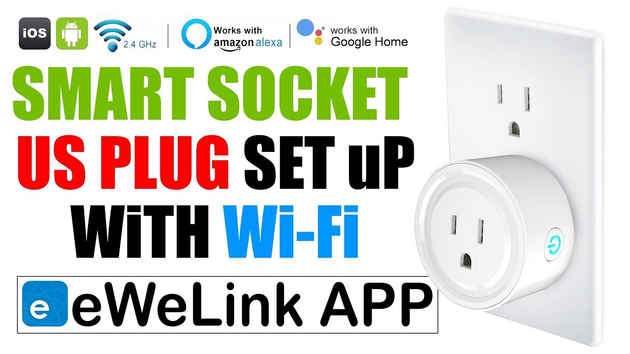 Wifi Smart US Plug Wireless Power Socket Outlet Works Alexa Google Home Etc