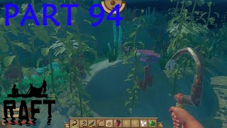 Lets Play Raft #094 und noch eine Insel absammeln über und unter Wasser rund herum