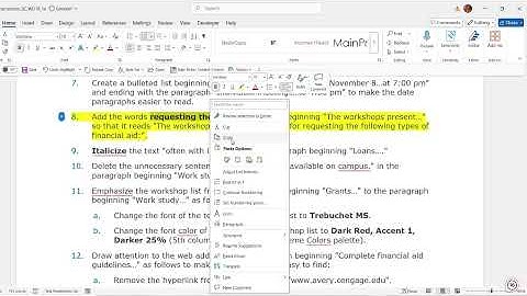 Word Module 1 Project | Word Module 2 Project | Word Module 3 Project | Word Module 4 Project