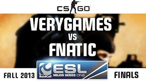 VeryGames vs. Fnatic - Group A - Finals EMS One Fall 2013 - CS:GO