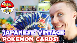 VINTAGE Japanese Pokemon Cards Lucky Packs! This was DEFINITELY worth buying!