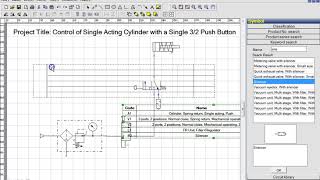 Create a Pneumatic Circuit Diagram using SMC Draw #1 screenshot 1