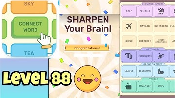 Connect Word Level 88 Answer ll Kc