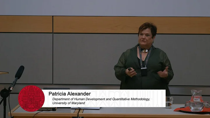 Patricia Alexander: "Knowledge and the iGeneration"