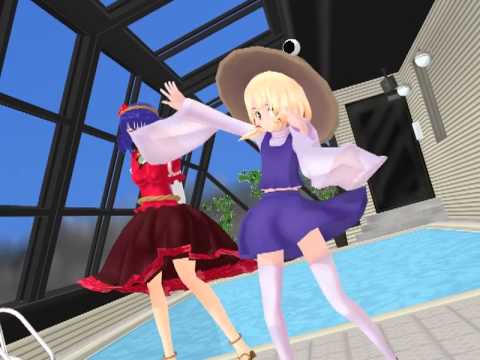 【東方MMD】すわかなちょころまじろんぐ【諏訪子神奈子早苗】
