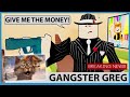 Crazy Bank Heist VS Gangster Greg!! - Roblox Robbery Story