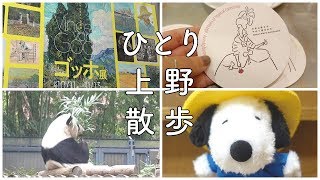 ひとり上野散歩 / 美術館巡り / 動物園でシャンシャンを見る