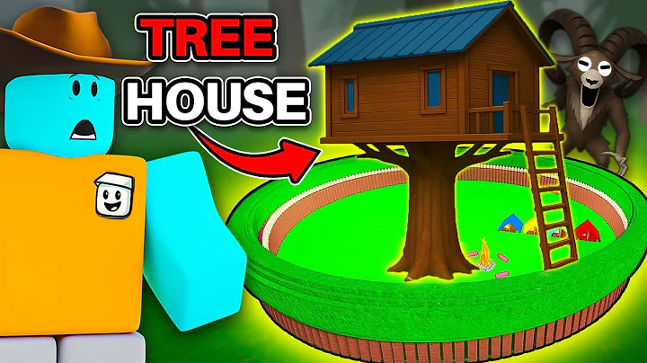 I Built The CRAZIEST TREE House Base in 99 Nights in the Forest