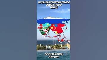 Map of Asia but most liked comment deletes a country (part 3)