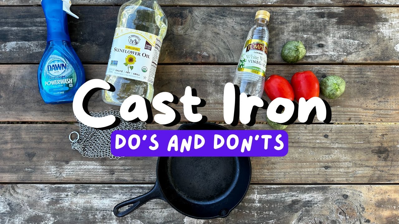 Favorite Oils for Seasoning Cast Iron - Kent Rollins