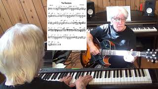 Video thumbnail of "The Peacocks - Jazz guitar & piano cover ( Jimmy Rowles )"
