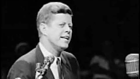 May 20, 1962 - President John F. Kennedy Speaks at Senior Citizens Rally in Madison Square Garden
