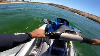 How to ride a jet ski!!