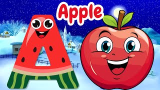 ABC Song For Kids | nursery rhymes | abc phonics song for toddlers | a for apple
