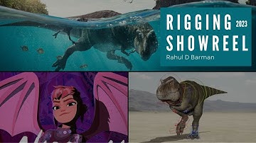 Rigging Showreel 2023 | Rahul D Barman